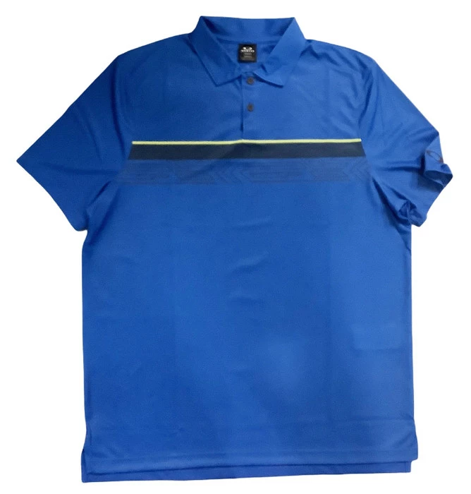 Oakley Print Layer Stripe Golf Polo 2021 - Image 4
