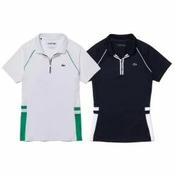 Lacoste Sport Bimaterial Breathable Stretch Tennis Golf Polo 2021 Women