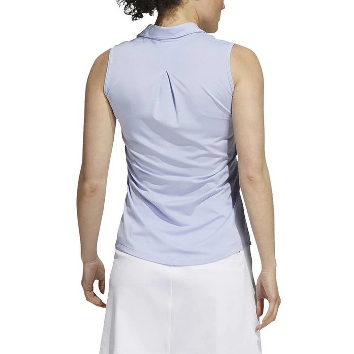 Adidas Ultimate 365 Solid Sleeveless Golf Polo 2021 Women - Image 3