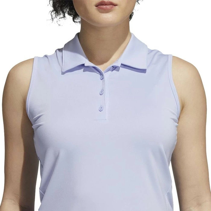 Adidas Ultimate 365 Solid Sleeveless Golf Polo 2021 Women - Image 5
