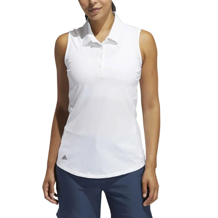 Adidas Ultimate 365 Solid Sleeveless Golf Polo 2021 Women - Image 6