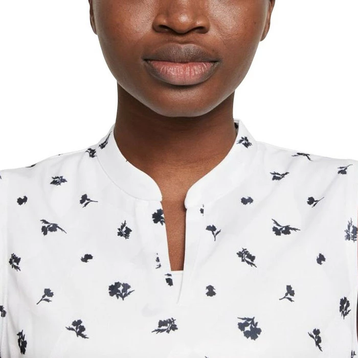 Nike Dri-Fit Victory Printed Sleeveless Golf Polo 2021 Women - Image 4