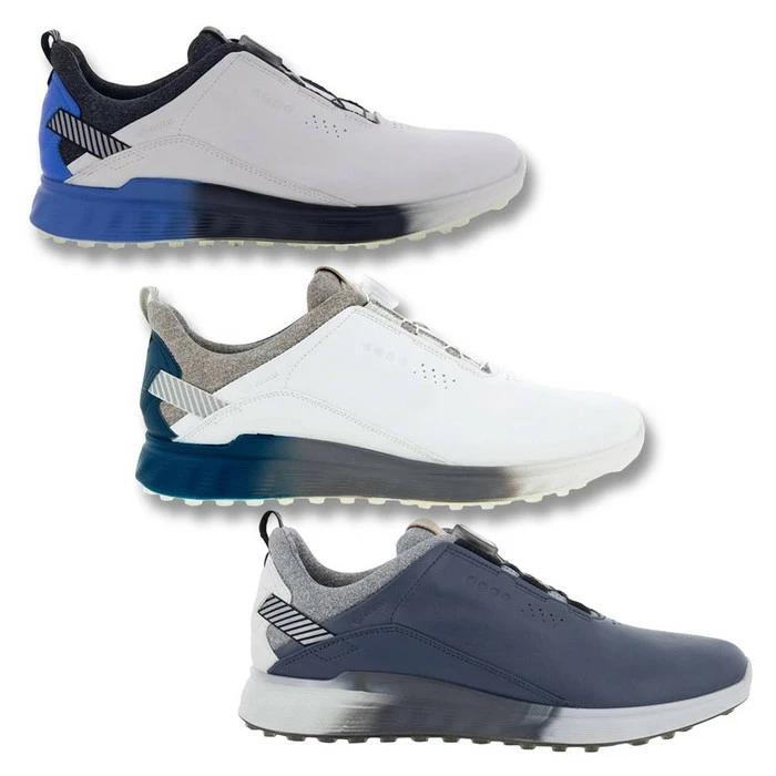 ECCO S-Three GTX Spikeless Golf Shoes 2022