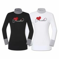 JDX America Heart Turtleneck Golf Mock 2021 Women