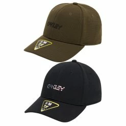 Oakley 6 Panel Stretch Metallic Golf Cap 2021