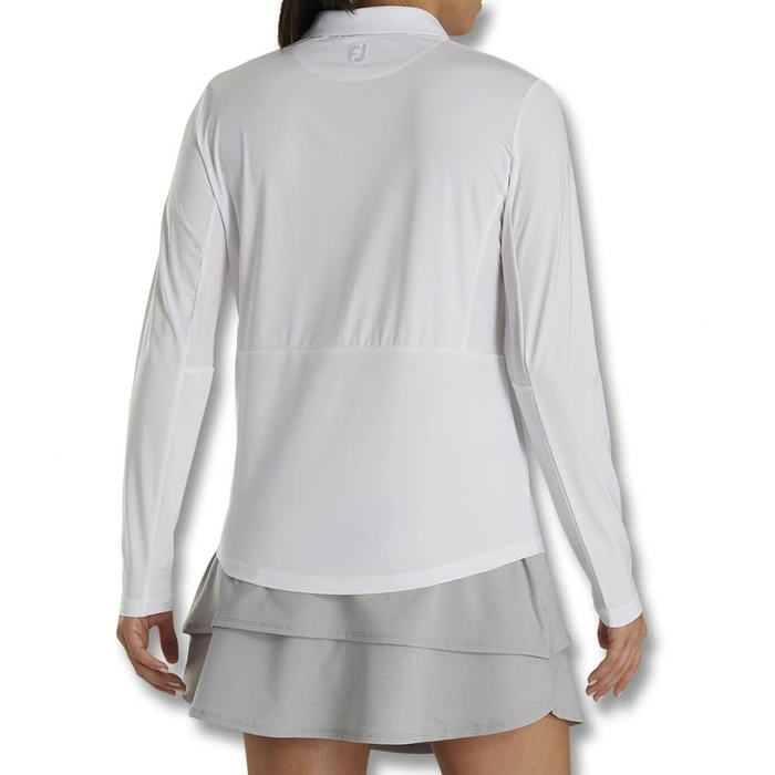 FootJoy Longsleeve Sun Protection Golf Polo 2022 Women - Image 4