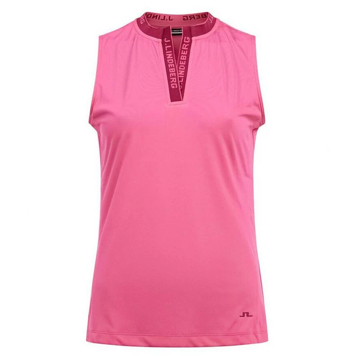 J.Lindeberg Leya Sleeveless Golf Polo 2022 Women - Image 2