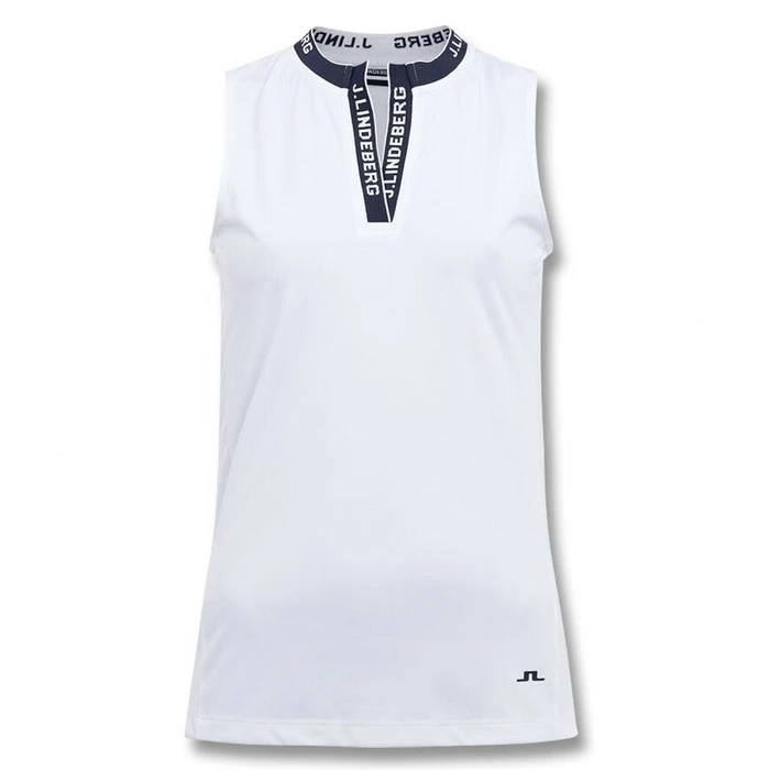 J.Lindeberg Leya Sleeveless Golf Polo 2022 Women - Image 3