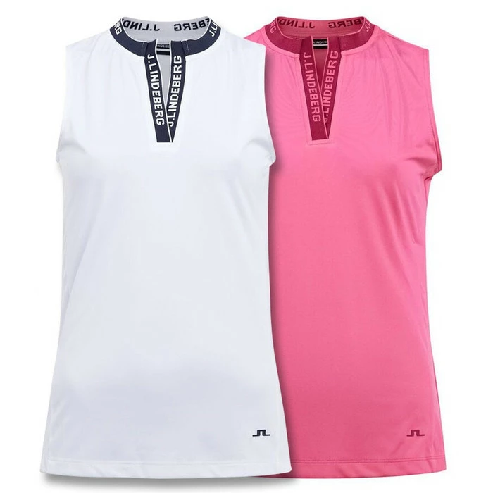 J.Lindeberg Leya Sleeveless Golf Polo 2022 Women