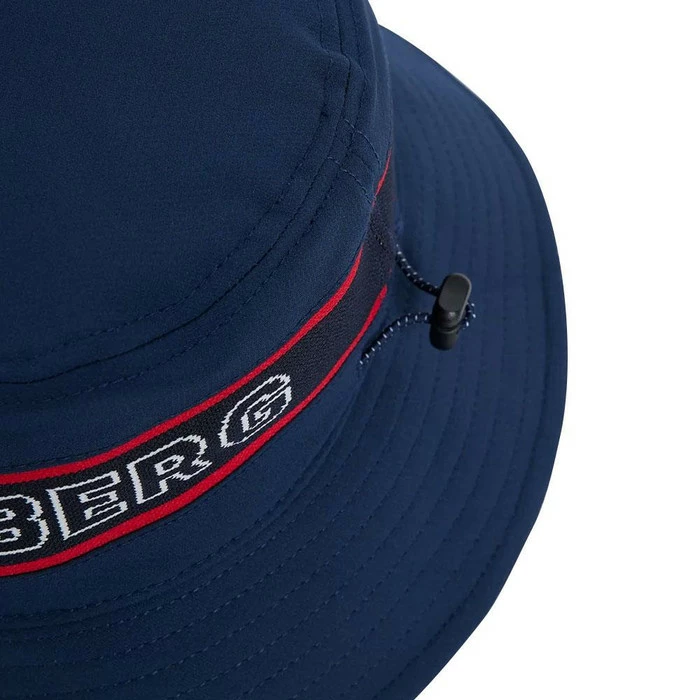 J.Lindeberg Denver Stripe Bucket Golf Hat 2022 - Image 2