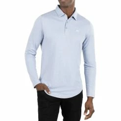 TravisMathew Wilderness Longsleeve Golf Polo 2022