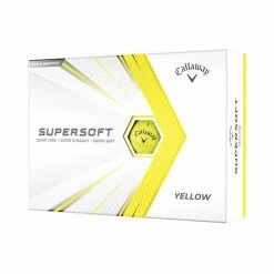 Callaway Supersoft Golf Balls - Yellow