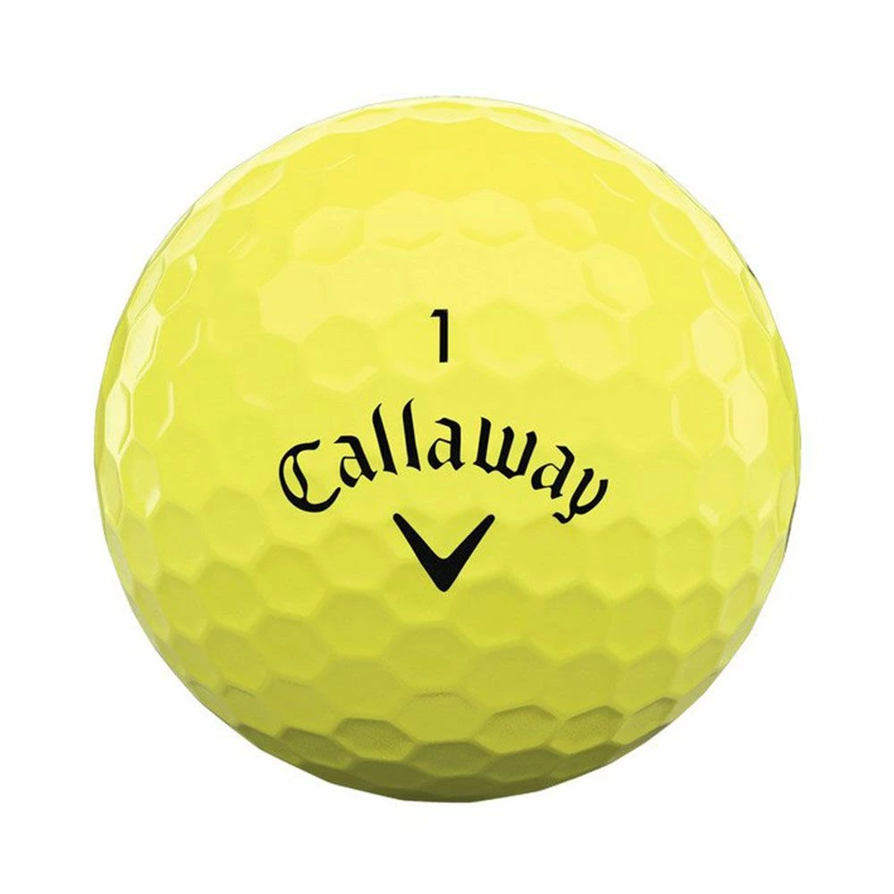 Callaway Supersoft Golf Balls - Yellow - Image 4