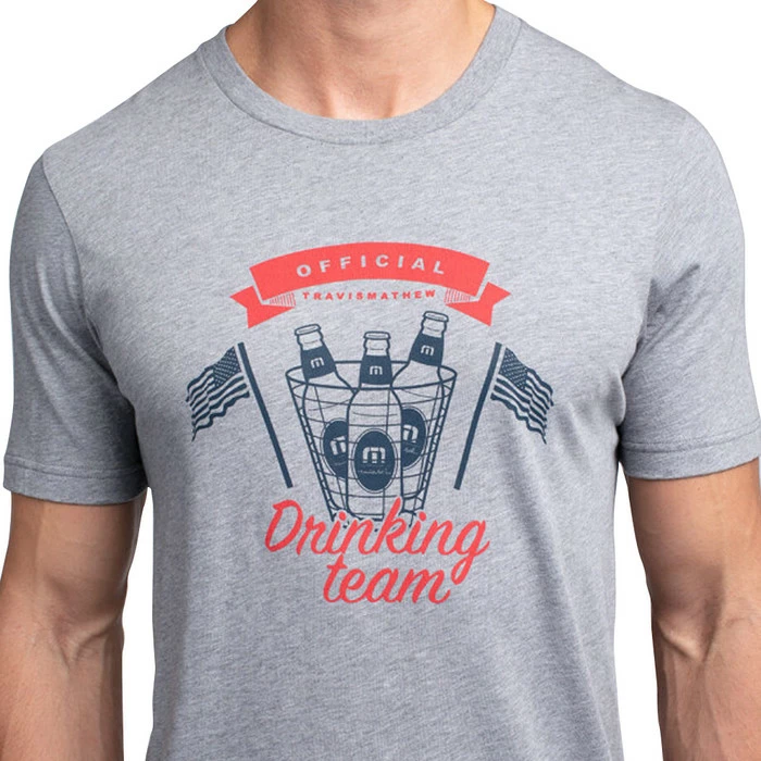 TravisMathew Drinking Team Golf T-Shirt 2019 - Image 5