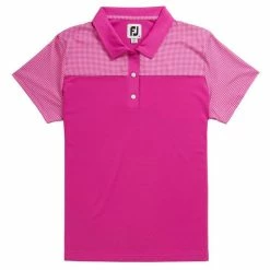 FootJoy Dot Print Yoke Golf Polo 2020 Women