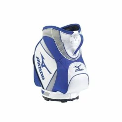Mizuno Den Caddy Bag - White/Navy