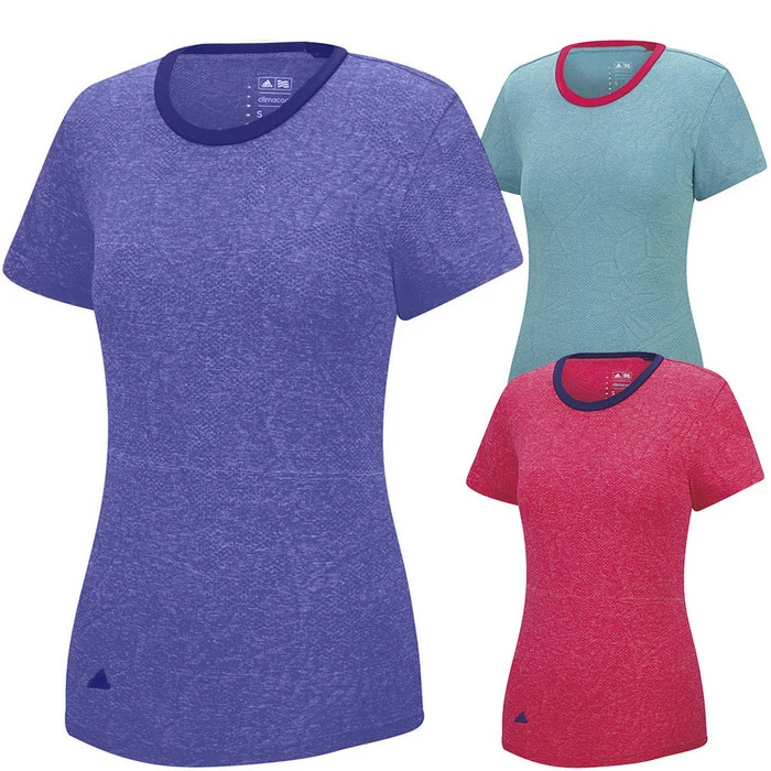 Adidas ClimaCool Tour Seamless All Over Print Golf Shirt Women