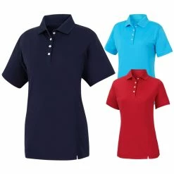 FootJoy Prodry Performance Solid Interlock Golf Polo 2019 Women