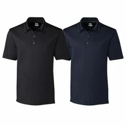 Cutter And Buck Hamden Jacquard Golf Polo (Big And Tall) 2018