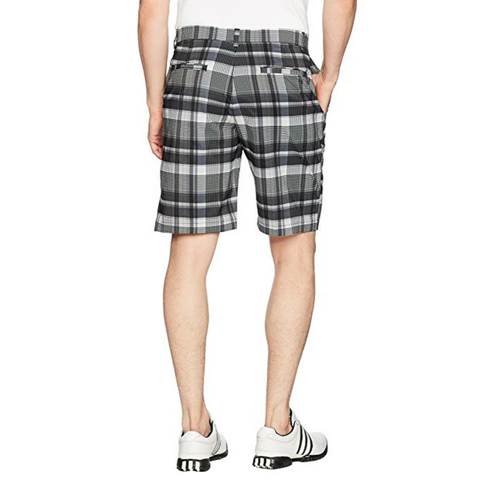 PGA Tour Active Waistband Large Scale Madras Plaid Golf Shorts 2018 - Image 2
