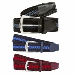 J.Lindeberg Hades Elastic Stripe 86MG Golf Belt 2018